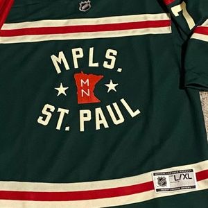 Toddler 4/7T & youth S/M Kirill Kaprizov #97, MN Wild Winter Classic jersey